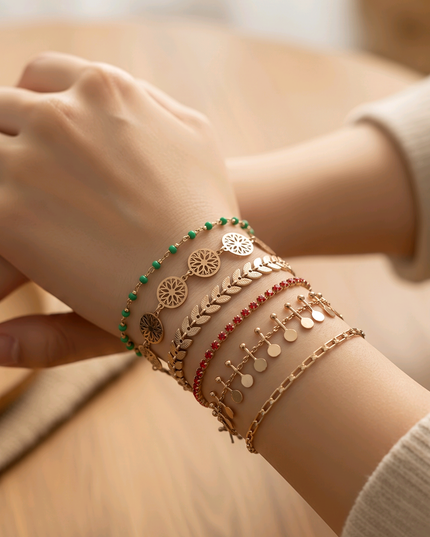 Bracelets chaîne fantaisie