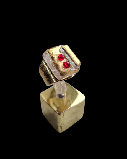 Bague Perla "Hélios VI " - Les 2 rubis