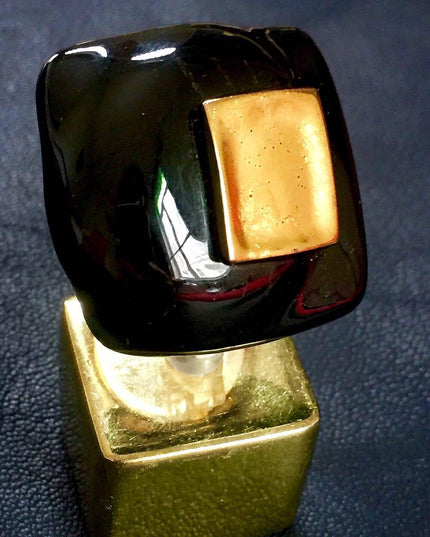 Bague Bulle en verre soufflé "Caprice"