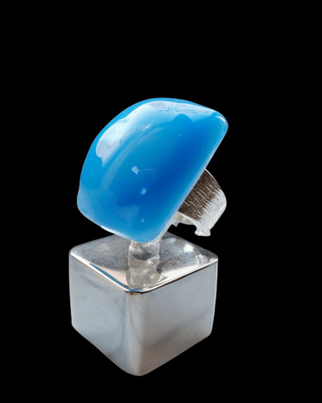 Bague Bulle Blue Sky