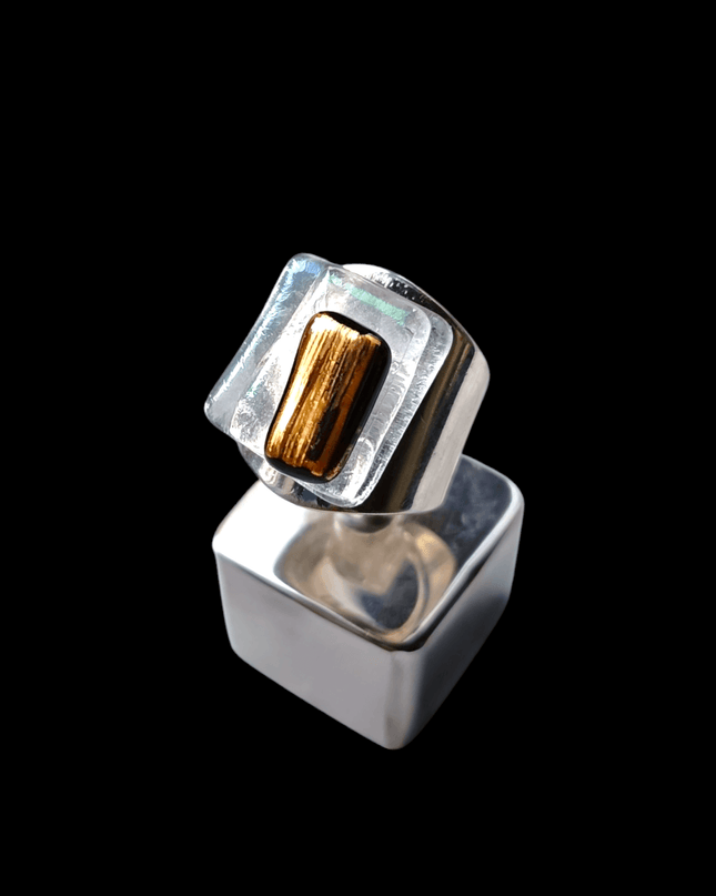 Bague Perla "bulle de savon" sur Anneau argent