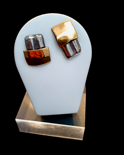 Boucles d'Oreille Duo en verre