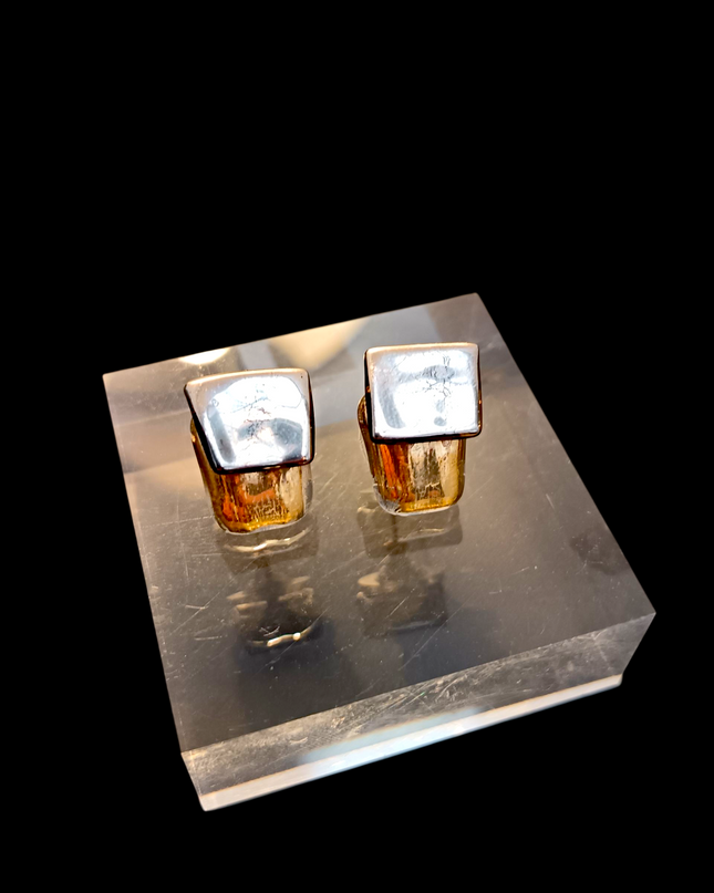 Boucles d'Oreille Duo en verre