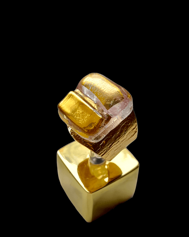Bague Perla en verre "Hélios V "