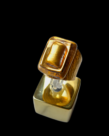 Bague Perla en verre "Hélios II"