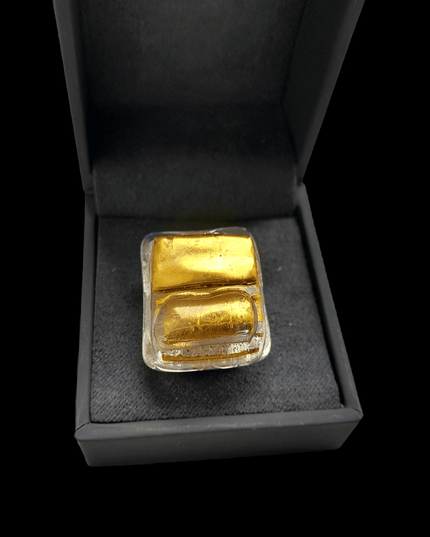 Bague Perla en verre "Hélios I"