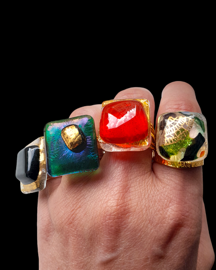 Bague Perla - Rouge Fatale