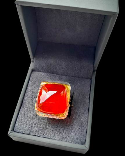 Bague Perla - Rouge Fatale