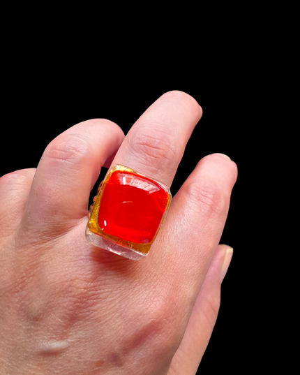 Bague Perla - Rouge Fatale