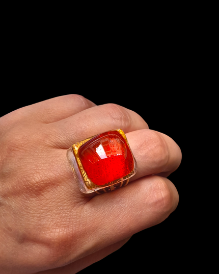 Bague Perla - Rouge Fatale