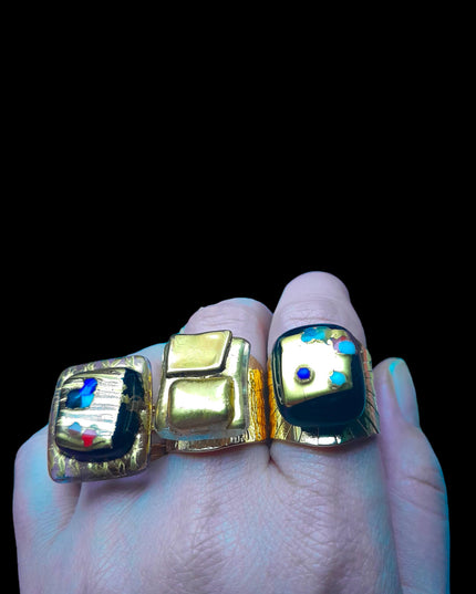 Bague Perla - Cocktail  "Klimt"