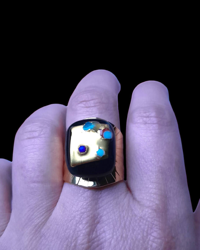 Bague Perla - Cocktail  "Klimt"