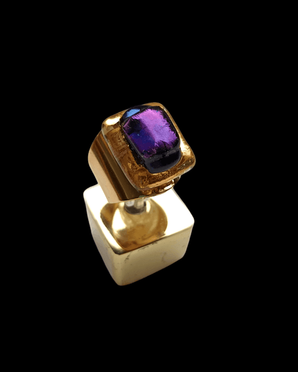 Bague Perla " Aux couleurs de l'Améthyste" II