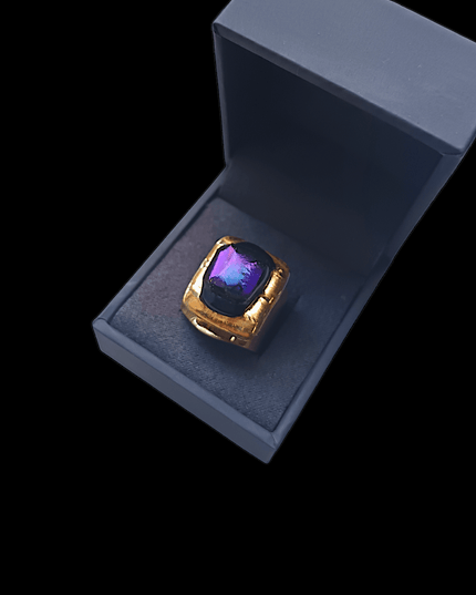 Bague Perla " Aux couleurs de l'Améthyste" II