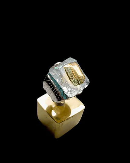 Bague Perla ICE doré
