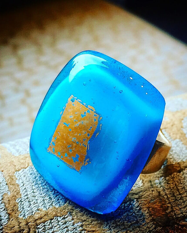Bague Murano Turquoise