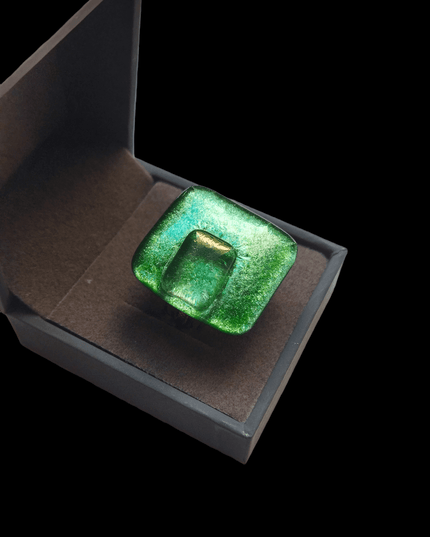 Bague Perla "Aventurine clair"