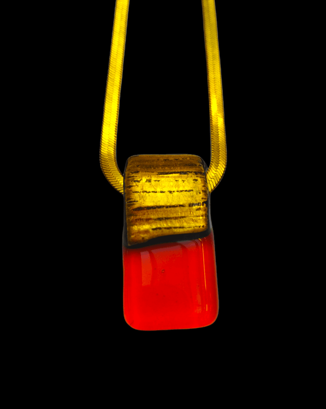 Pendentif Rouge/Or